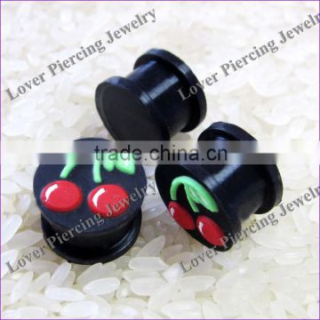 Fashion Silicone Mixed Colors Custom Ear Gauges Plug Tunnel [SI-M710]