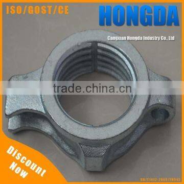 Ductile Iron Scaffolding Shoring Prop Nut With Handle