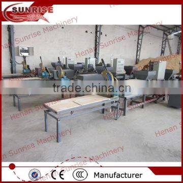 hot press wood sawdust block making machine