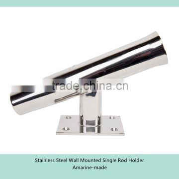 Stainless Steel Wall Mounted Single Rod Holder
