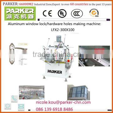 mill and drill machine for aluminum window door