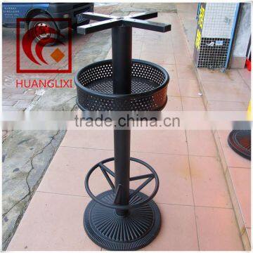 Bar table legs, metal table base, cast iron table legs,bar stool legs, outdoor table leg