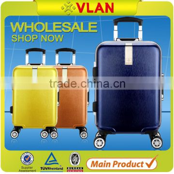 2016 new style PC luggage suitcase for international travel in guangzhou