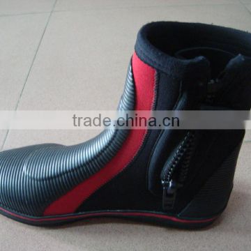 Professional comfortable mens slip-resistant cut-resistant neoprene shoes