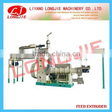 Pet aquatic floating feed pellet extruding machine