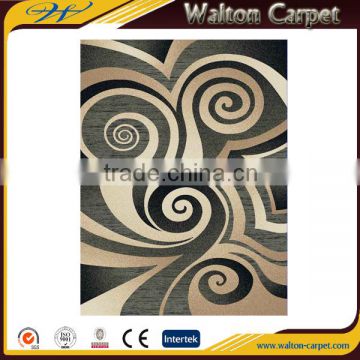 European styles hotel 100% polypropylene high end printed accent rugs