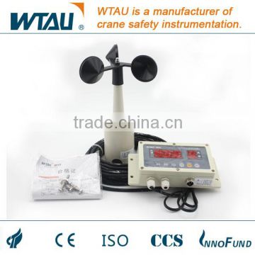 digital anemomer for crane measuring wind speed