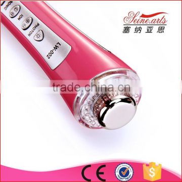 3MHz rechargeable ultrasonic photon ION beauty instrument