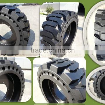 385/65-D22.5 Solid Tyres With Rims & Holes (many sizes)