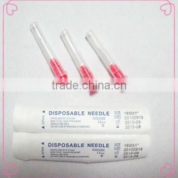 29GX1/2'' Disposable Injection Needle