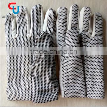 seamless heavy duty poly cotton knitted gloves work gloves
