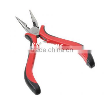 Stainless Steel Inner Surface Wire Cutter Serrated Short Needle Nose Pliers