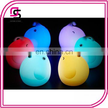 Wholesale LED night light cute baby design new fashion colorful switch night lamp