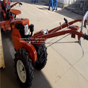 Hand Push Tractor For Plain / Mountainous  With 600-700mm Tread