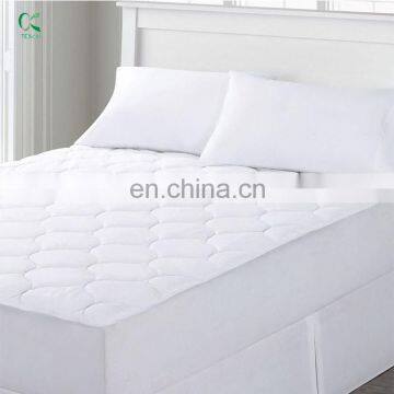 100% Cotton Fabric Quilted Waterproof Mattress Protector With Skirt