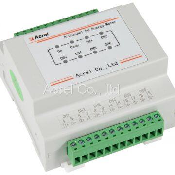 Acrel AMC16-DETT DC Energy Meter 6 Channels DC With Surge Function