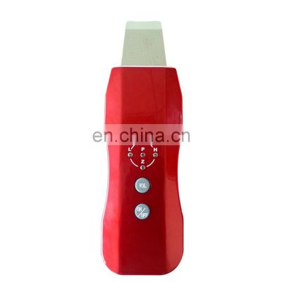 hot sell Europe ultrasonic skin scrubber spatula for facial