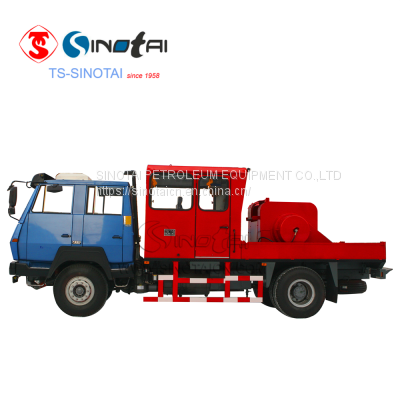 Chinese swabbing truck for oilfield service