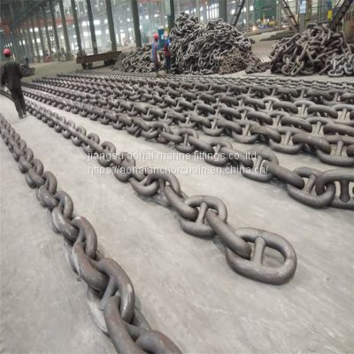 114mm hot dip galvanized marine anchor chain cable