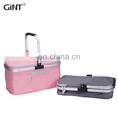 Hot Selling 2020 Durable Cooler Bag  Cooler basket For food delivery Insulated outdoor picnic Wholesale 600 D PVC