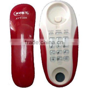 Corded phone FSK / DTMF Caller ID Slimeline phone