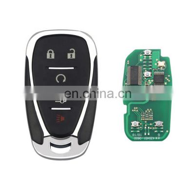5 Button 315 Mhz 7941 Chip HYQ4EA Remote Key Shell Smart Car Key Case Fob For Chevrolet Equinox 2018 2019 Auto key
