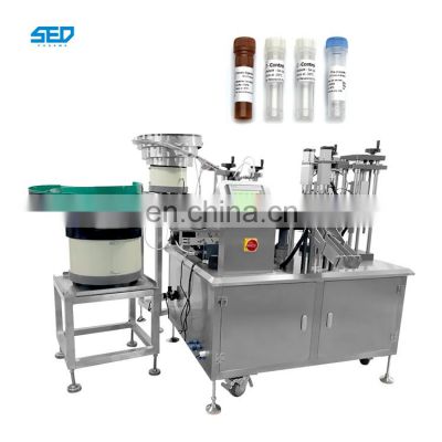 High Quality IVD Solution Reagent Tube Filling and Capping Machine