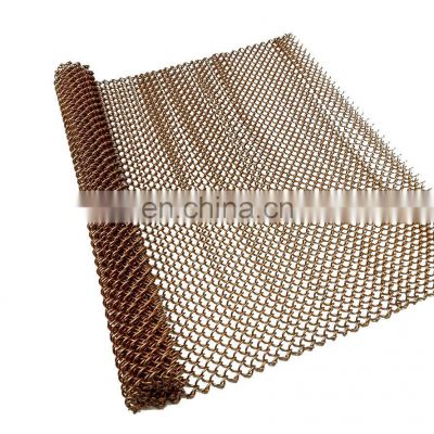Interior Design Low Carbon Steel Chain Link Curtain