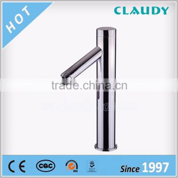 Long Neck Commercial Electronic Faucet with Hot and Cold Water in Saudi Arabia