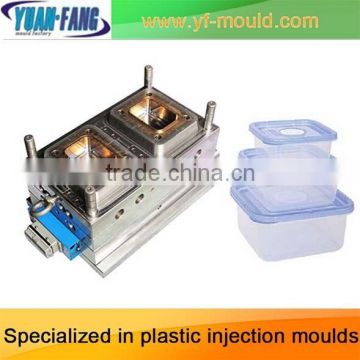 Mould factory wholesale supply High-quality plastic box mould 2013 thin rectangular clear plastic box plastic box mould