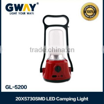 20pcs of 5730SMD LED Camping lantern 300lm 10w, GL-5200