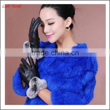 ladies leather glove wholesale cheap sheepskin leather glove