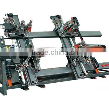 Four point welding machine to processing plastic window and door