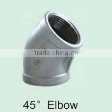 female line STAINLESS STEEL casting produce complete range of 45 DEGREE ELBOW