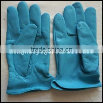 Sheepskin driver gloves