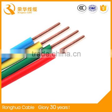 Ronghua Factory Firewire Resistant/Retardant Oxygen Free Copper Conductor PVC Insulated Coaxial Cable
