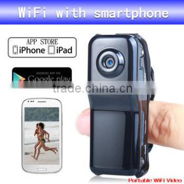 HD High Quality Network Wireless Mini new wifi wireless easy to carry IP camera Recorder support TF card up to 32GB