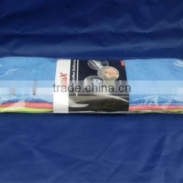 3 PCS 35cmx35cm Microfiber High Absorbent, Personalized, Decorated Washing Cloth, Clean Cloth for Car, Glasses, Furniture