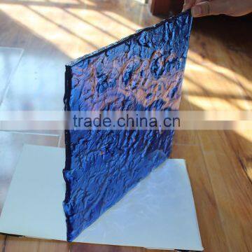 Blue Color Hot Melting Glass