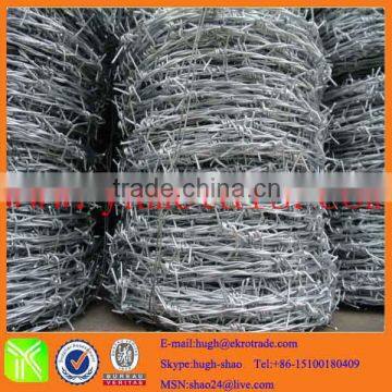 barbed wire fence design