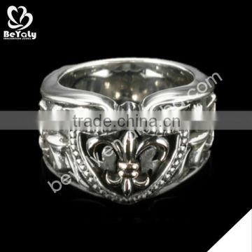 2015 cheap price men jewelry custome made 316l stainless steel ring