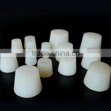 Silicone rubber stopper for test tube