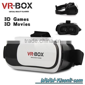 2016 Best design google cardboard Vr box 2.0 3d vr box glasses vrarle for IOS and Android