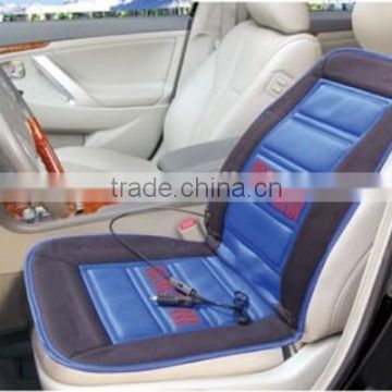 Adult polyester auto 12v heated seat cushion durable car heater cushion