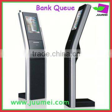 system with retractable belt management system kiosk queue manager system
