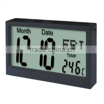 New year lcd digital calendar with thermometer function