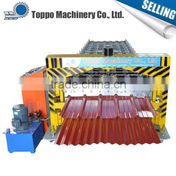 2016 China supplies custom tile roofing steel sheet equipment