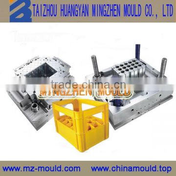 china huangyan square milk crate mould manufacturer