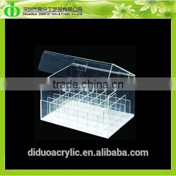 DDI-S017 Trade Assurance Shenzhen Factory Wholesale Clear Plastic Storage Box With Dividers