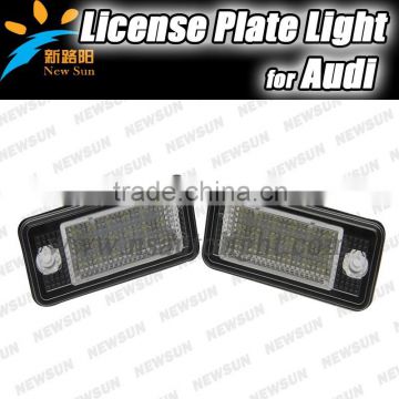 Factory Supply Led License Plate Lamp For Audi Q7 Ultra Bright Led Number Plate Lamp For Audi